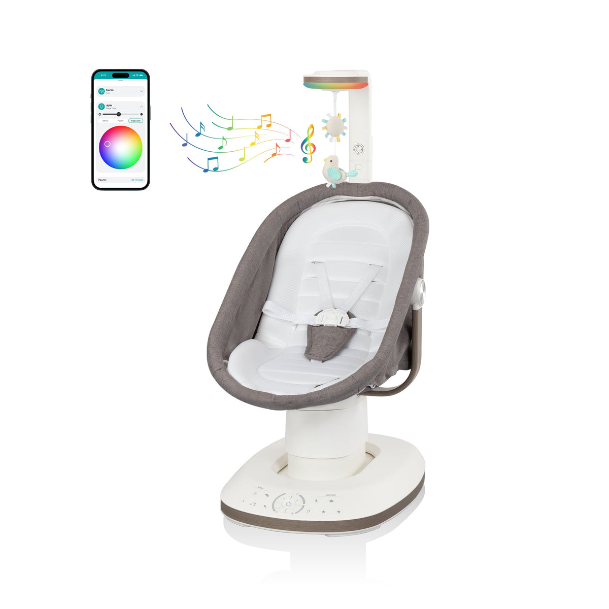Elara 2-in-1 Smart Motion Swing & Soothing Nest