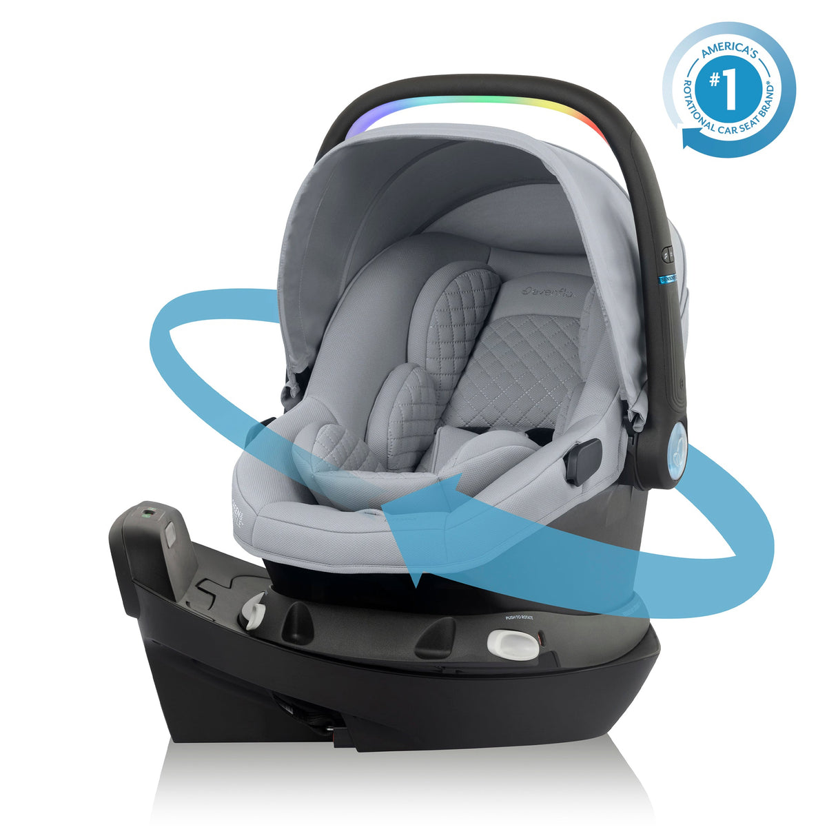 Revolve180 LiteMax NXT Rotating Infant Car Seat with SensorySoothe
