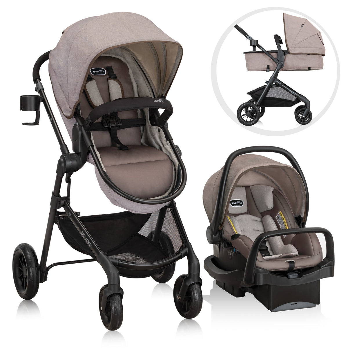 Pivot Modular Travel System with LiteMax Infant Car Seat