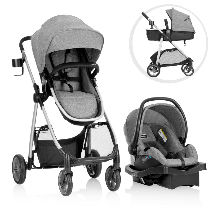 Omni Plus Modular Travel System with LiteMax Rear-Facing Infant Car Seat